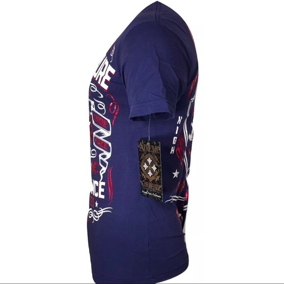 XTREME COUTURE by AFFLICTION T-Shirt MOTOR CLUB - Picture 4 of 8